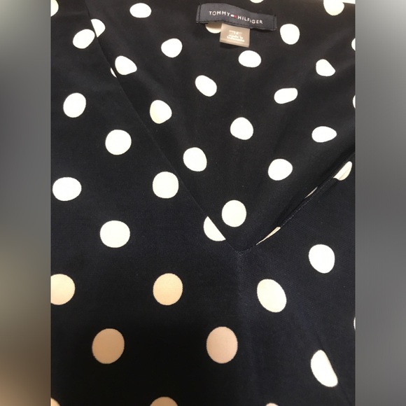 TOMMY HILFIGER Surplice Tiered Mini Dress - Picture 3 of 6